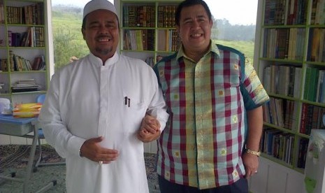 Ketua Umum Habib Rizieq Shihab dan Pendeta Gilber Lumoindong.