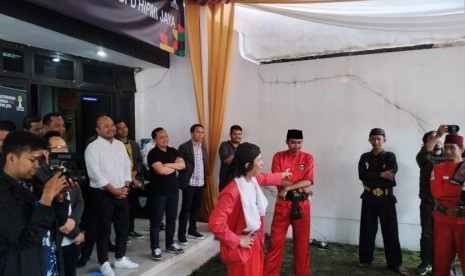 Ketua Umum Hipmi Jaya Afifuddin Kalla (baju putih).