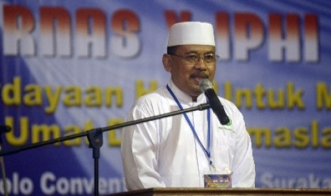 Ketua Umum Ikatan Persaudaraan Haji Indonesia (IPHI) Kurdi Mustofa 