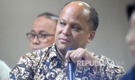 Ketua Umum Ikatan Saudagar Muslim Se-Indonesia (ISMI) Ilham Akbar Habibie