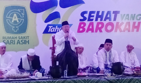  Ketua Umum Majelis Ulama Indonesia (MUI) KH. Ma’ruf Amin menghadiri milad ke-37 RS Sari Asih.