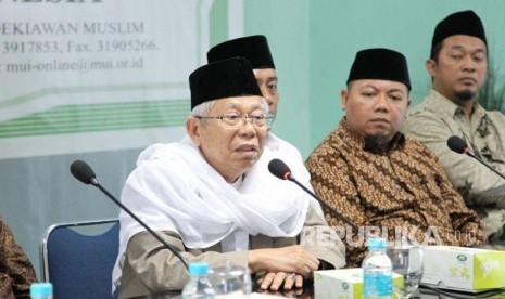 Ketua Umum Majelis Ulama Indonesia (MUI) KH. Ma’ruf Amin