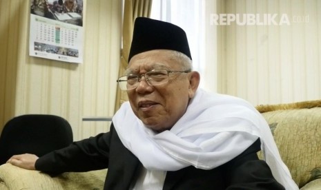 Ketua Umum Majelis Ulama Indonesia (MUI) Ma'aruf Amin