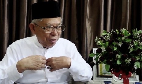 Ketua Umum Majelis Ulama Indonesia (MUI), Ma'aruf Amin 