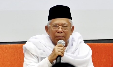 Ketua Umum Majelis Ulama Indonesia (MUI) Ma'ruf Amin