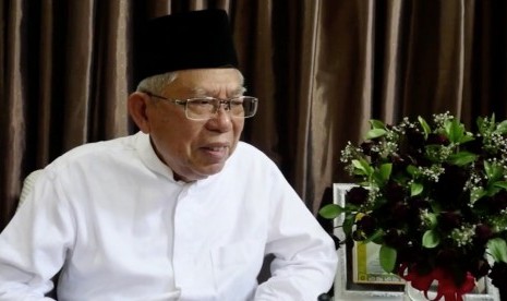 Ketua Umum Majelis Ulama Indonesia (MUI), Ma'ruf Amin 