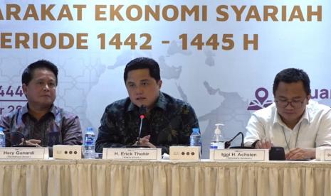 Ketua Umum MES, Erick Thohir, berencana membuat blue print Masyarakat Ekonomi Syariah sampai 10 tahun mendatang.