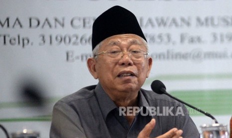  Ketua Umum MUI KH Ma'ruf Amin