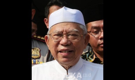 Ketua Umum MUI KH Ma’ruf Amin.