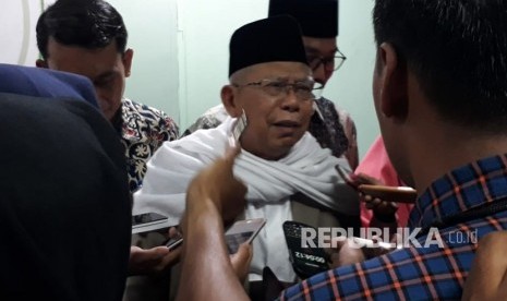 Ketua Umum MUI KH Ma'ruf Amin  