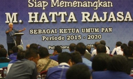 Ketua Umum PAN Hatta Rajasa.