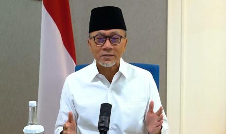 Ketua Umum PAN, Zulkifli Hasan menyampaikan pidato kebangsaannya lewat video yang diunggah di akun media sosialnya.