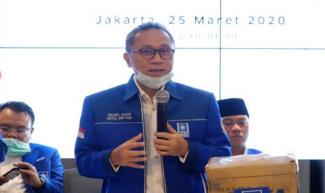 Ketua Umum Partai Amanat Nasional (PAN) Zulkifli Hasan menyatakan kepedulian PAN terhadap wabah Corona.