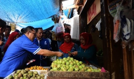 Ketua Umum Partai Amanat Nasional Zulkifli Hasan di Sukabumi, Rabu (4/11).