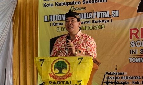 Ketua Umum Partai Berkaya,Tommy Soeharto.