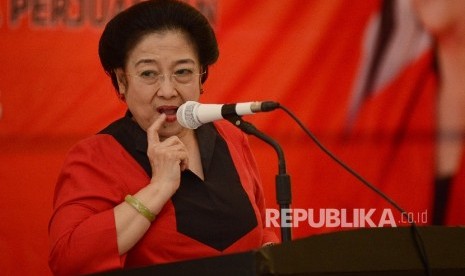 Ketua Umum Partai Demokrasi Indonesia Perjuangan (PDIP) Megawati Soekarnoputri