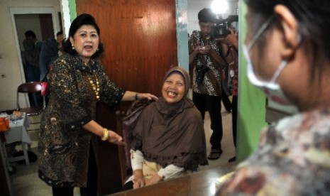 Ketua Umum Partai Demokrat SBY, Ani Yudhoyono.