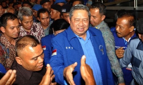 Ketua Umum Partai Demokrat Susilo Bambang Yudhoyono (SBY).