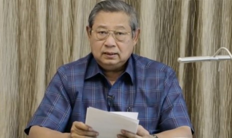 Presiden ke-6 RI sekaligus pendiri Partai Demokrat, Susilo Bambang Yudhoyono (SBY).