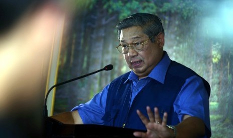 Ketua Umum Partai Demokrat Susilo Bambang Yudhoyono (SBY).