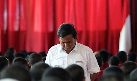 Ketua Umum Partai Gerindra Prabowo Subianto.