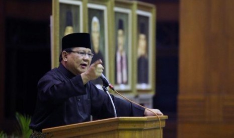 Ketua Umum Partai Gerindra Prabowo Subianto.