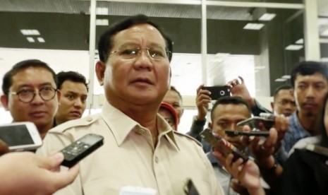 Ketua Umum Partai Gerindra Prabowo Subianto 