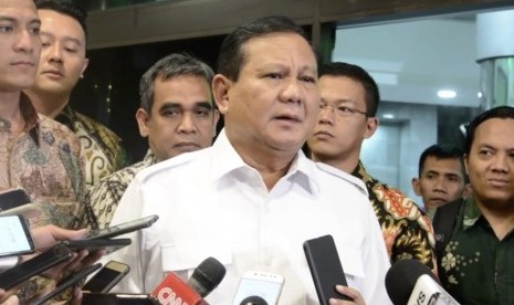 Ketua Umum Partai Gerindra, Prabowo Subianto 