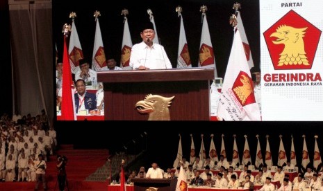 Ketua Umum Partai Gerindra Prabowo Subianto.