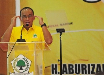 Ketua Umum Partai Golkar Aburizal Bakrie