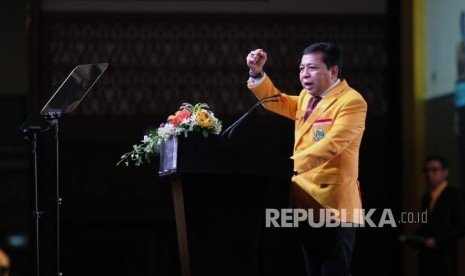 Ketua Umum Partai Golkar, Setya Novanto 