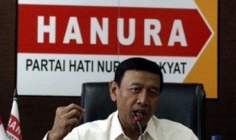 Ketua umum Partai Hanura Wiranto.