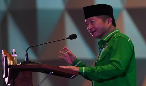 Ketua Umum Partai Persatuan Pembangunan (PPP) Suharso Monoarfa