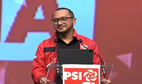 Ketua Umum DPP Partai Solidaritas Indonesia (PSI), Giring Ganesha Djumaryo.