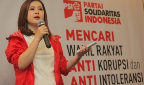 Ketua Umum Partai Solidaritas Indonesia (PSI) Grace Natalie