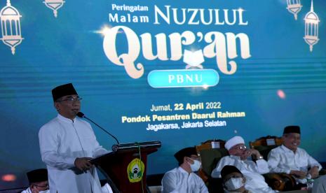 Ketua Umum PBNU Yahya Cholil Staquf 