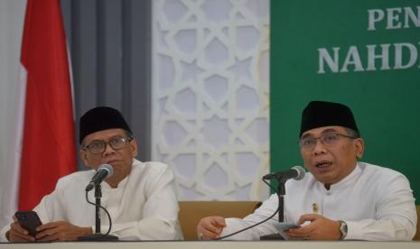 Ketua Umum Pengurus Besar Nahdlatul Ulama (PBNU) Yahya Cholil Staquf.