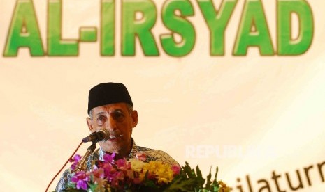 Ketua Umum Pimpinan Pusat Al Irsyad Al Islamiyah, KH Abdullah Mubarak Al Jaidi 