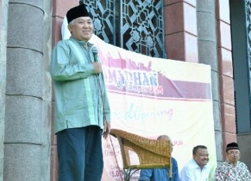 Ketua Umum PP Muhammadiyah, Din Syamsuddin.