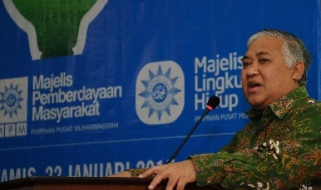 Ketua Umum PP Muhammadiyah Din Syamsuddin.