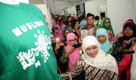 Ketua Umum PP Muslimat NU Khofifah Indar Parawangsa 