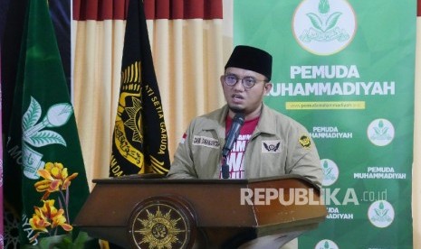 Ketua Umum PP Pemuda Muhammadiyah Dahnil Anzar Simanjuntak 