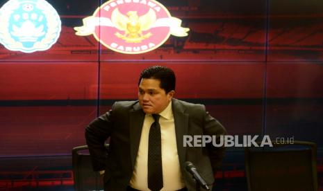 Ketua Umum PSSI Erick Thohir. Erick mengatakan tiket sudah dapat dipesan mulai tanggal 5 Juni 2023 melalui BRI. 