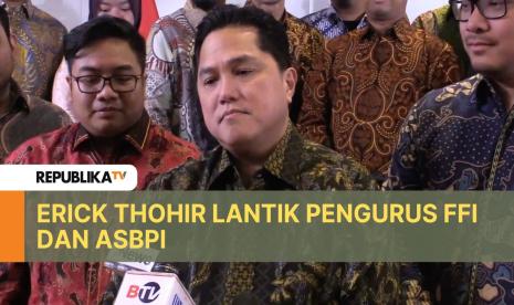 Ketua Umum PSSI, Erick Thohir