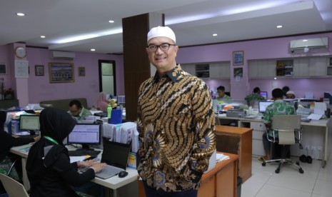 Ketua Umum Sarikat Penyelenggara Umrah Haji Indonesia (Sapuhi), Syam Resfiadi.