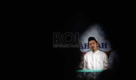 Ketua Umum Wahdah Islamiyah Zaitun Rasmin menggelar konferensi pers membantah terkait dengan jaringan teroris seperti yang disebut Metro TV di Jakarta, Senin (11/1).