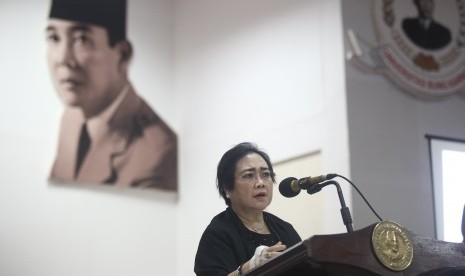 Ketua Umum Yayasan Pendidikan Soekarno (YPS) Rachmawati Soekarnoputri.