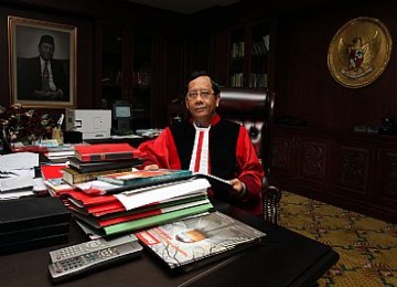 Ketua Mahkamah Konstitusi Mahfud MD