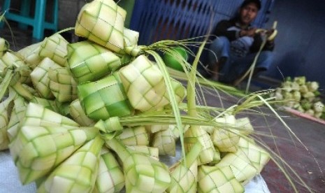 Ketupat, simbol kebahagian dalam Idul Fitri