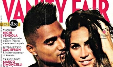 Kevin Prince-Boateng meminang model cantik, Melissa Satta.